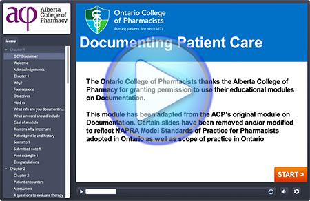 Documenting Patient Care module thumbnail with play
