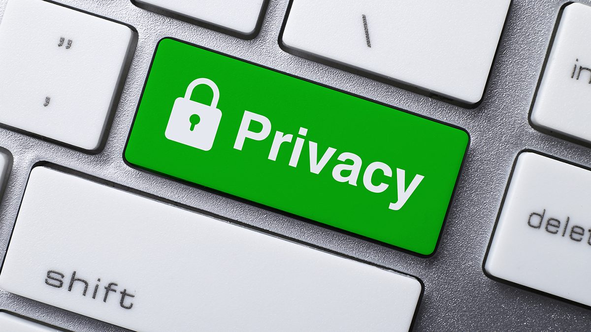 computer keyboard with word privacy