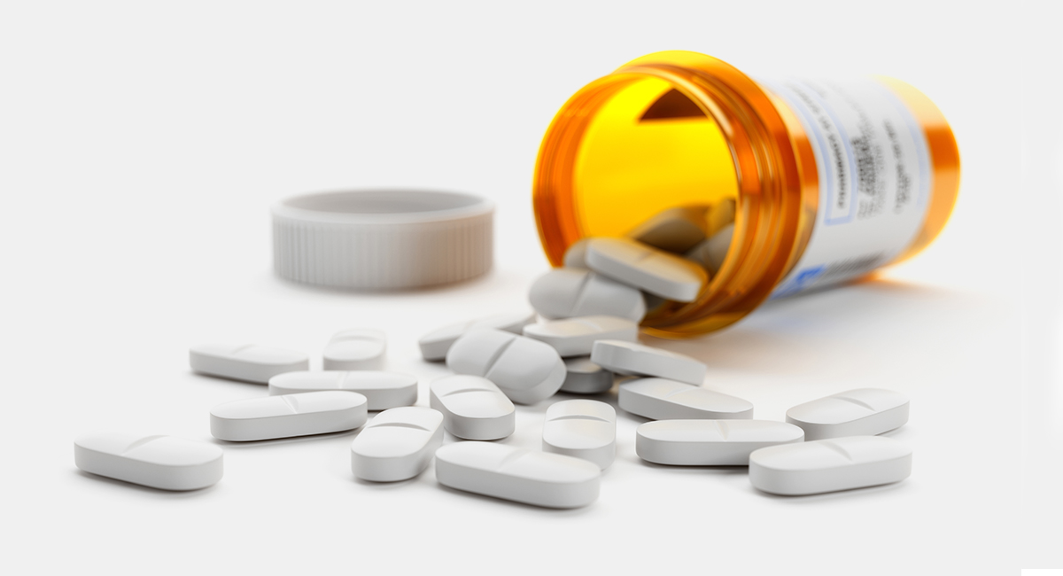 bottle of pills