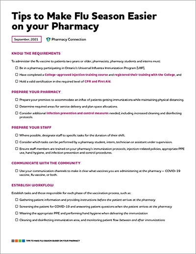 flu season checklist thumbnail